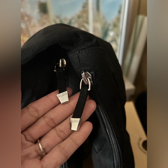 Aldo Black Knee High Boots - Picture 6 of 8